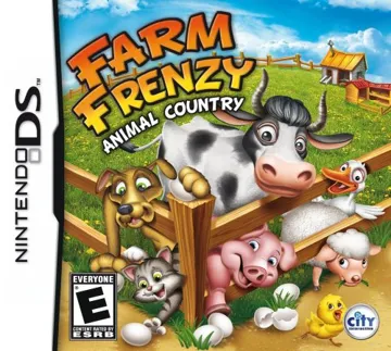 Farm Frenzy - Animal Country (USA) (En,Nl) box cover front